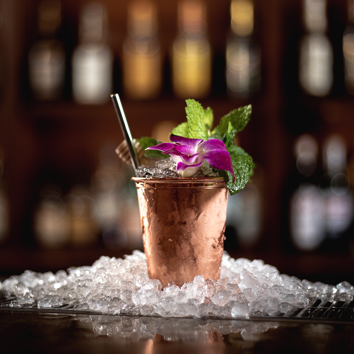 The Mint Julep at the Bar at Willett in Bardstown.