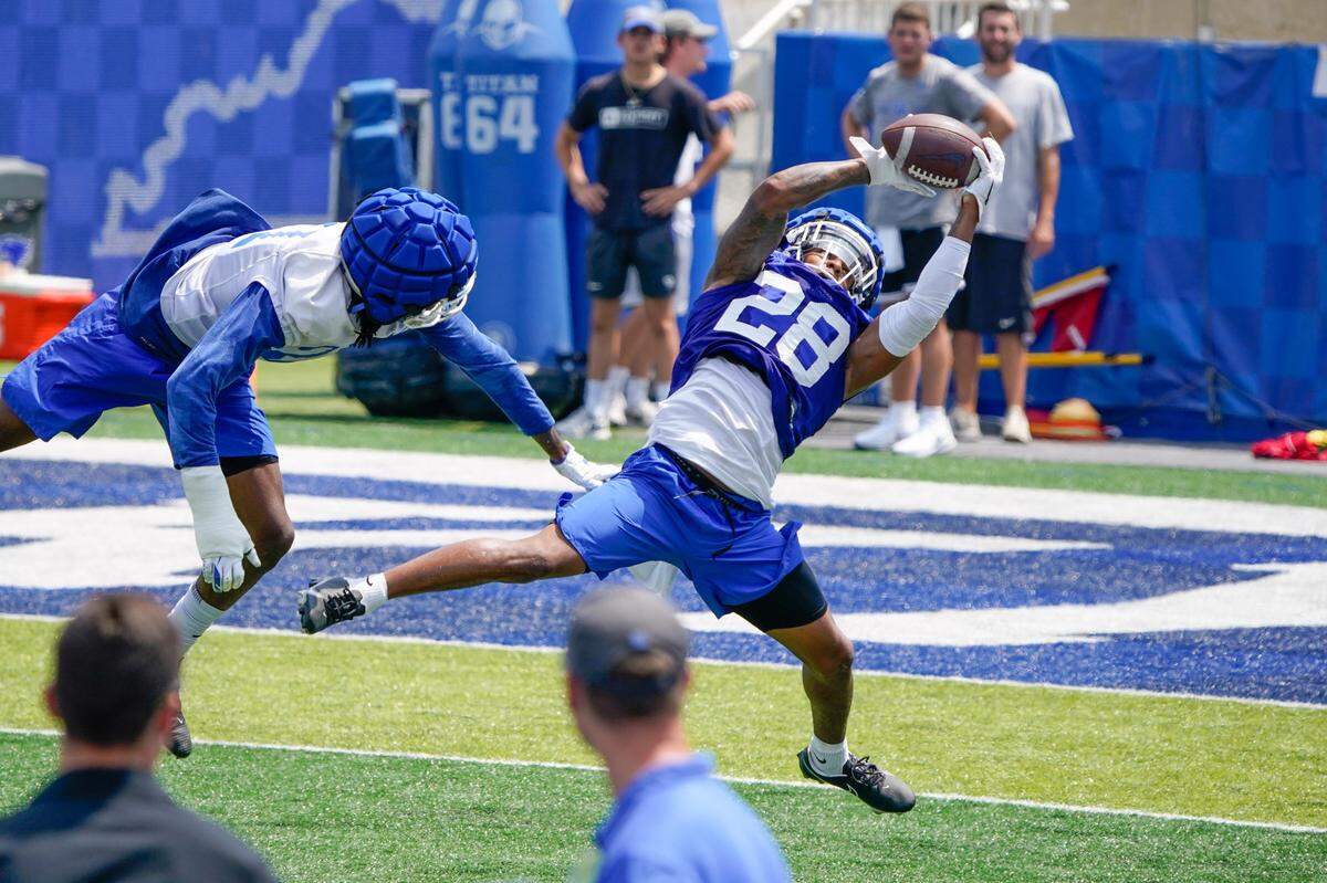 Rahsaan Lewis (28) is a walk-on, but has been a consistent player in practice for the Wildcats.