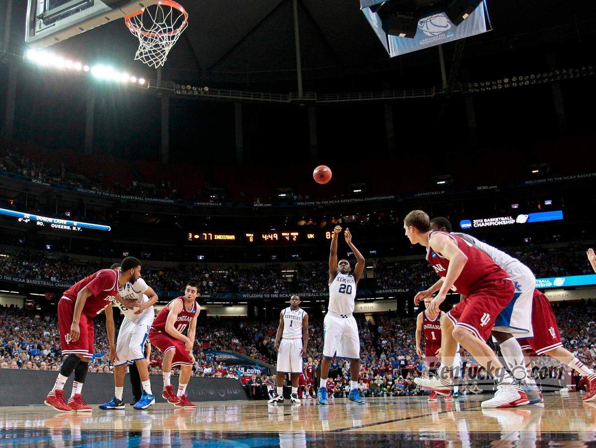Kentucky guard Doron Lamb (20) entered the 2011-12 season having made 14 career starts.