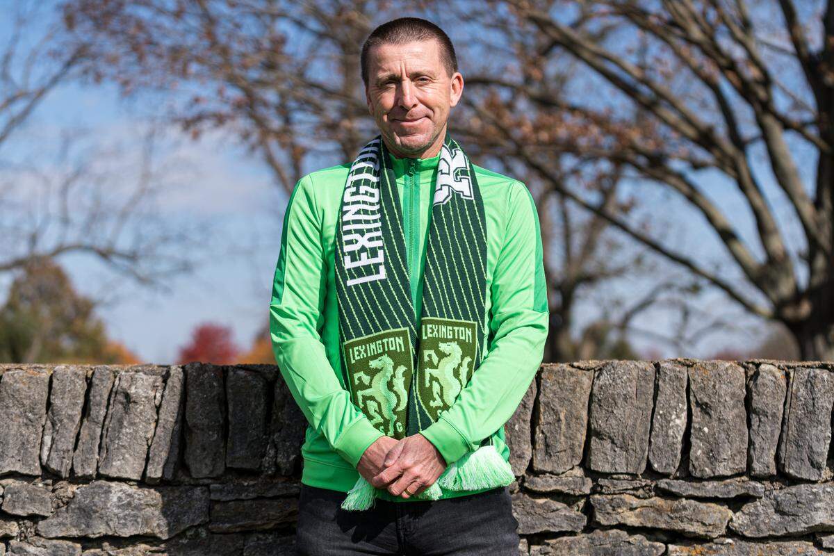 Darren Powell is the new head coach of Lexington Sporting Club’s senior men’s team. The team plays in USL League One, the third tier of American men’s professional soccer.