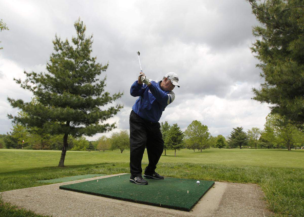Playing at Meadowbrook Golf Course, the city’s only 18-hole par-3 course, is good practice for his short game, Frank Rambo of Lexington said Friday during a round.