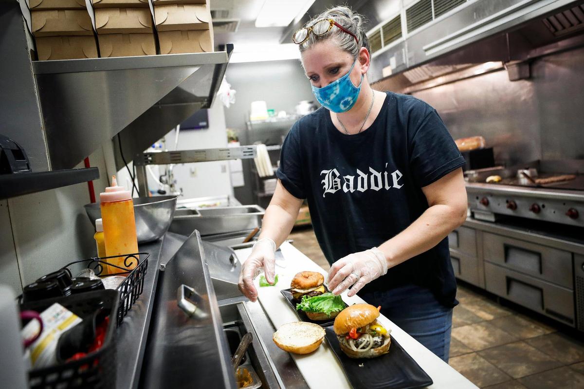 Rachelle Collins, owner of Bad Wolf Burgers, said she’s “very excited” about moving back to the Meadowthorpe neighborhood.