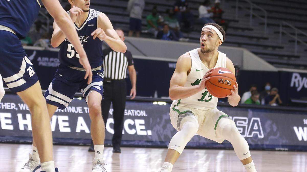 In his four seasons at Marshall, Jarrod West (13) compiled 1,204 points, 424 assists, 393 rebounds and a school-record 254 steals in his 126 career games, starting all but three of those games.