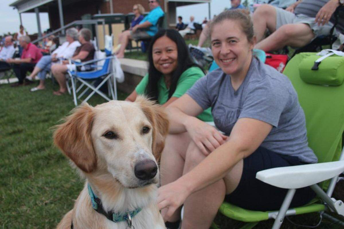 The audience enjoyed a free concert at Summer Nights in Suburbia in 2012.