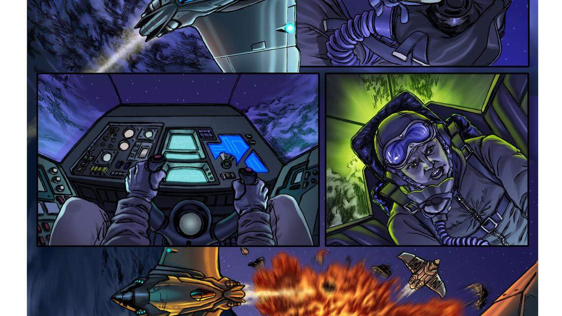 The online comic F-OO Fighters is produced in part by WLEX-TV's Jason Stevens. The comic is viewable at USAToday.com.  