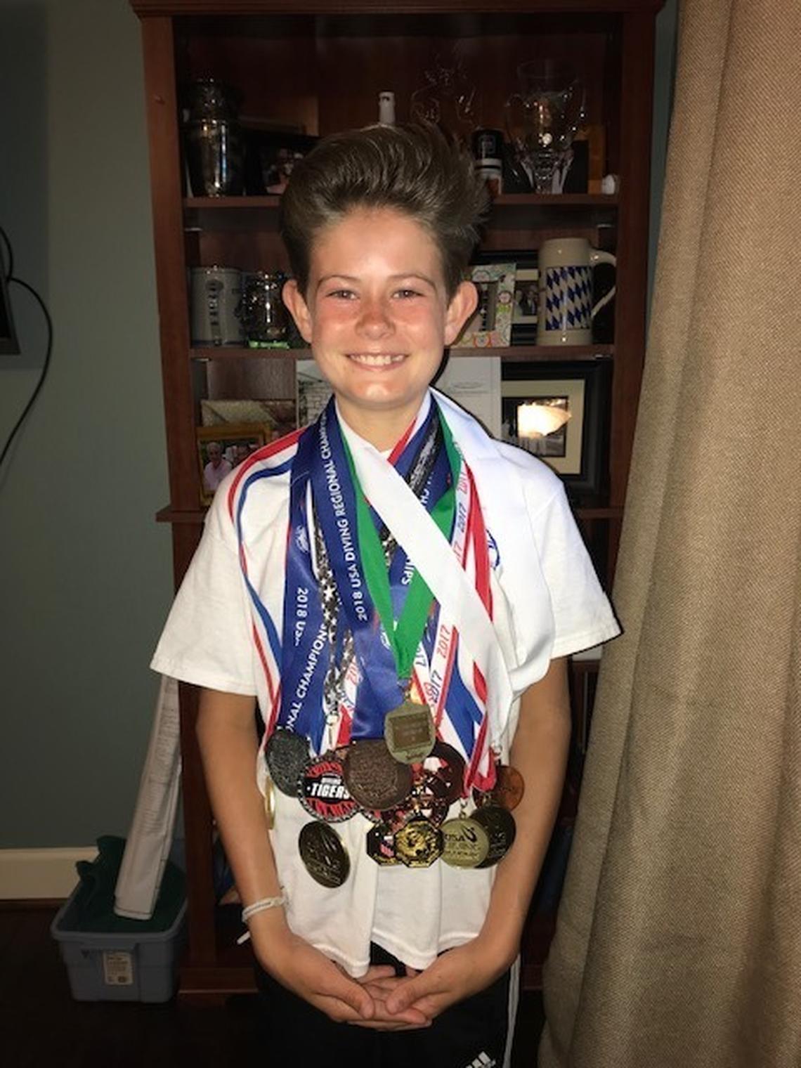 Buchart became the first boys’ diver from Lexington to win the KHSAA state title since 2003.