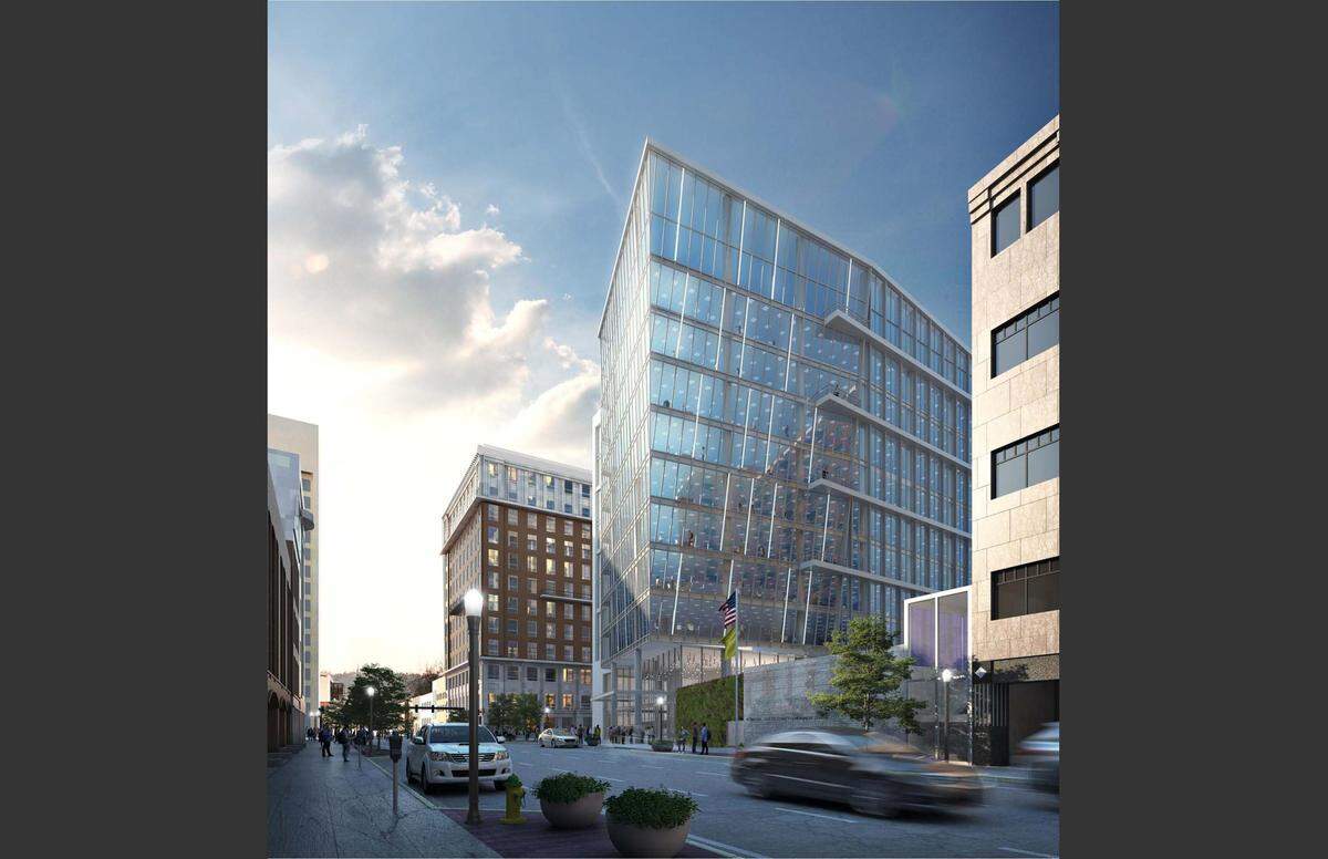 Municipal Consolidation and Construction released renderings for a new Lexington city government center on Main Street. Municipal was one of four developers that responded to the city's request for proposals for a new city hall.