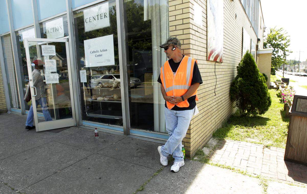 The former Catholic Action Center and Palmer pharmacy at Fifth and Chestnut could be getting a new owner and new life soon.