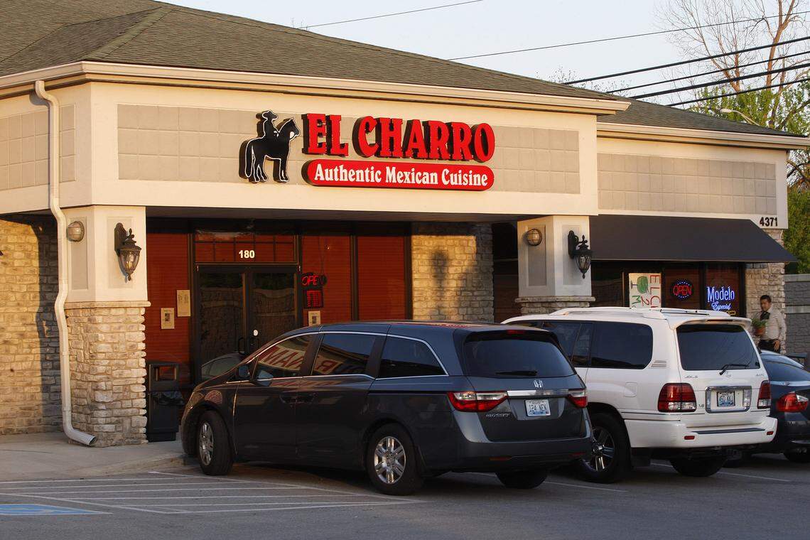 El Charro Authentic Mexican Cuisine at 4371 Old Harrodsburg Road.