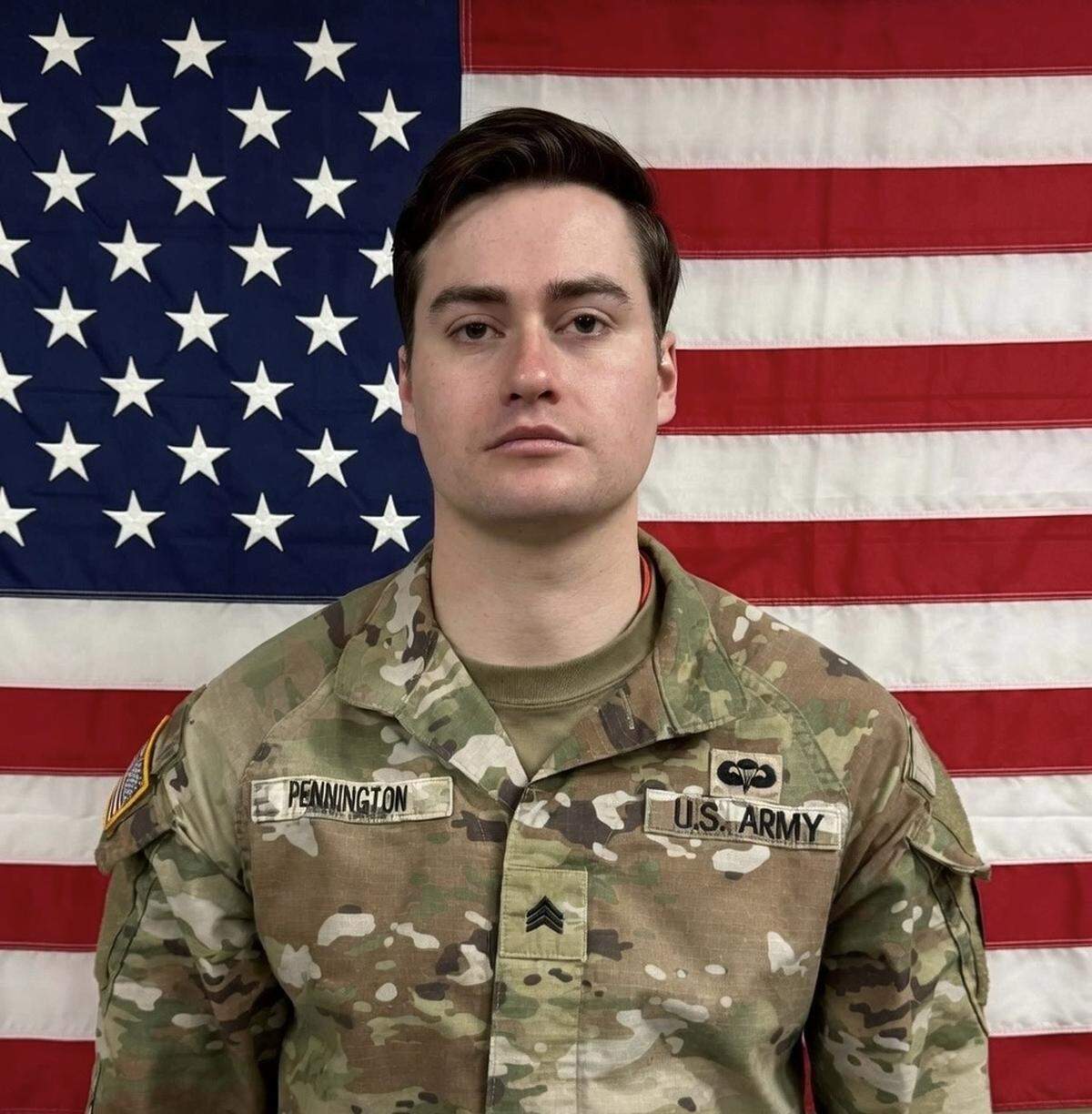 Sgt. Benjamin Pennington, of Glendale, Ky., died during the conflict with Iran on March 8, 2026.