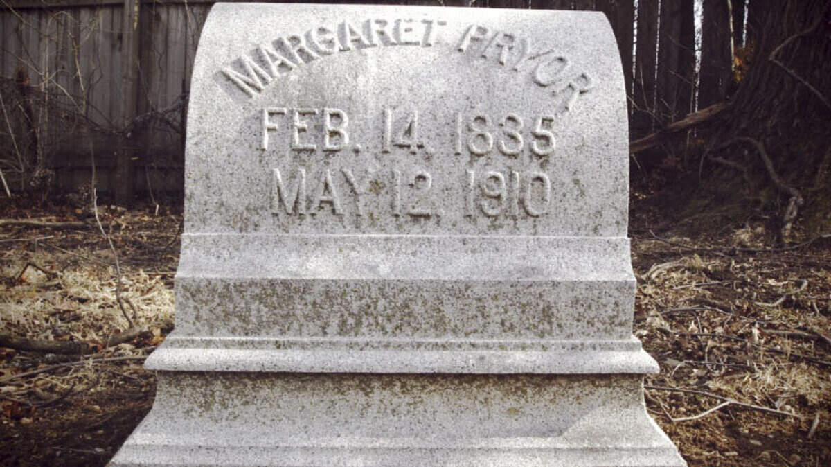 Margaret Pryor, who became the richest black woman in Kentucky, died in 1910 and was buried in the Cove Haven Cemetery.