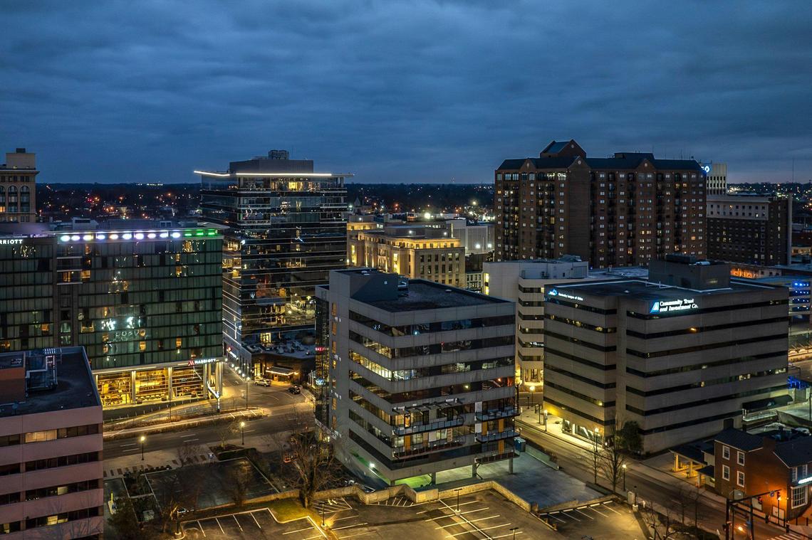 The Vine, 106 W. Vine St., is going into the former law offices building of Landrum & Shouse, purchased in October 2023 for $5.1 million.