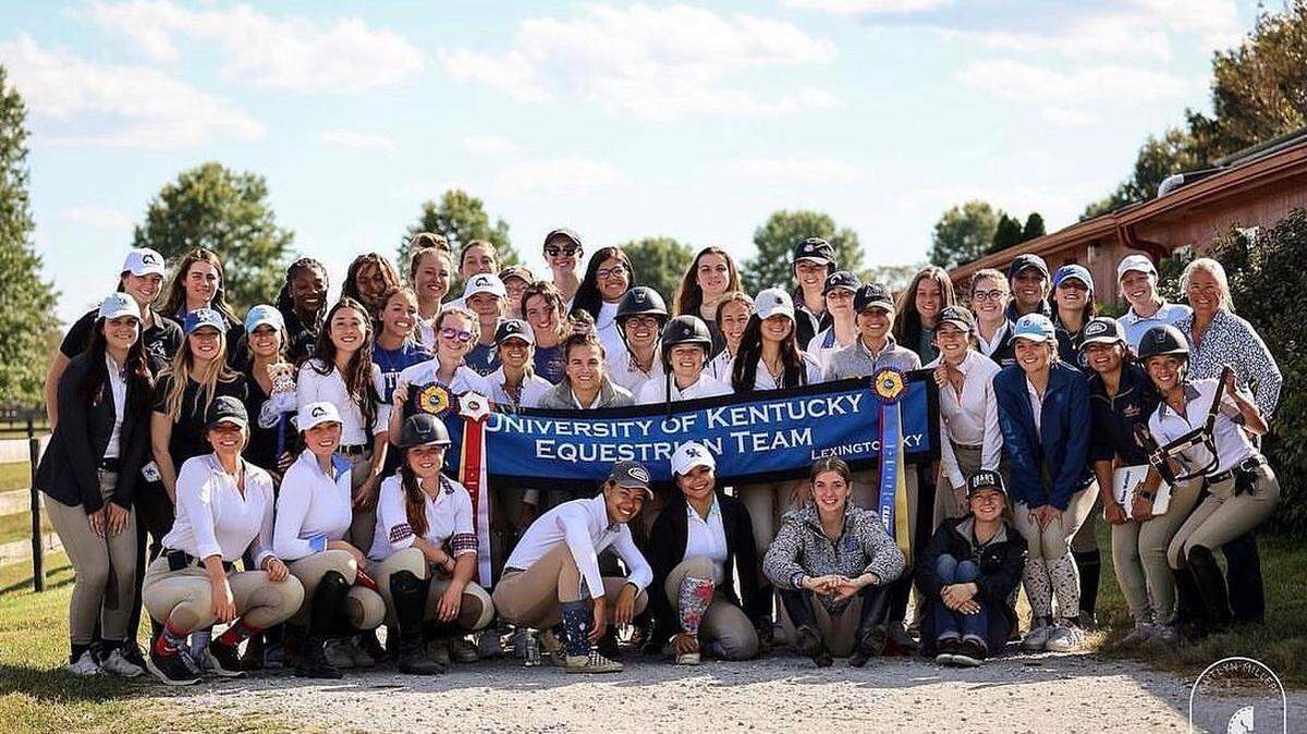 The University of Kentucky Equestrian Team is highly successful nationally and could be a varsity sport. (Photo courtesy of UKET)