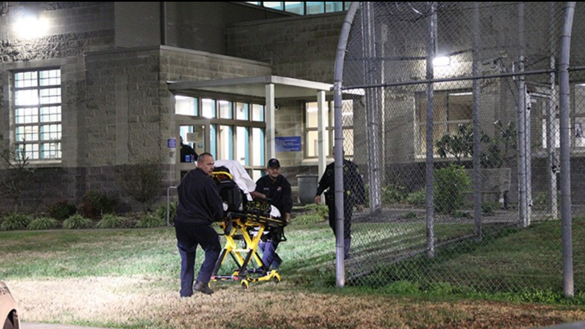 Police and paramedics responded to a riot at the Adair Regional Juvenile Detention Center on Nov. 11, 2022.