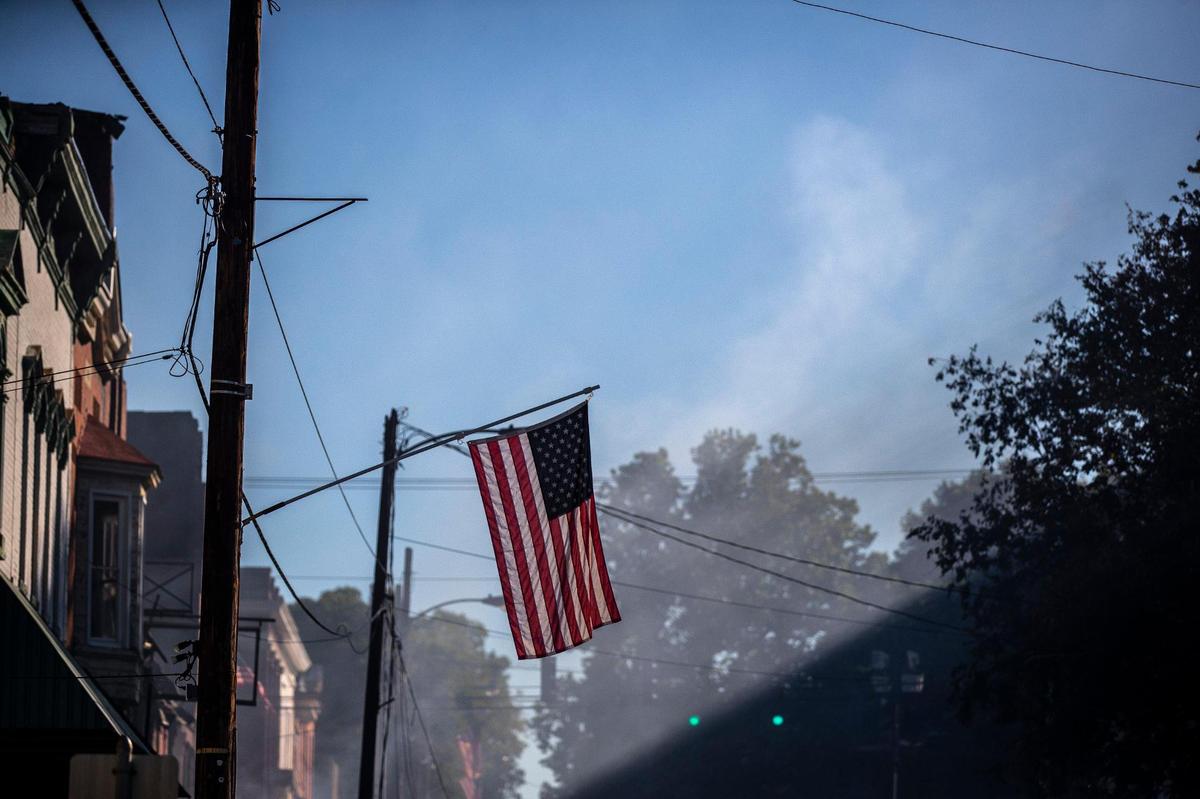 A large fire in downtown Millersburg, Ky., destroyed several historic buildings on Wednesday, June 22, 2022.