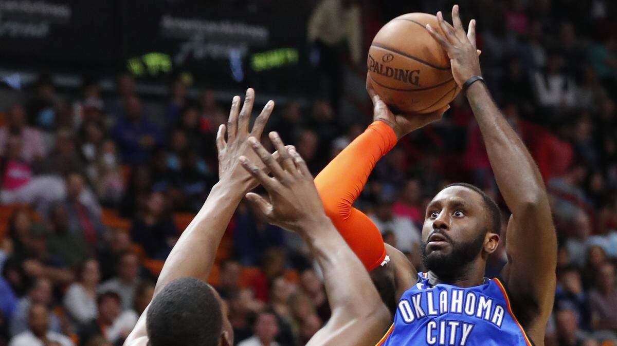 Patrick Patterson has played for four teams across nine NBA seasons.