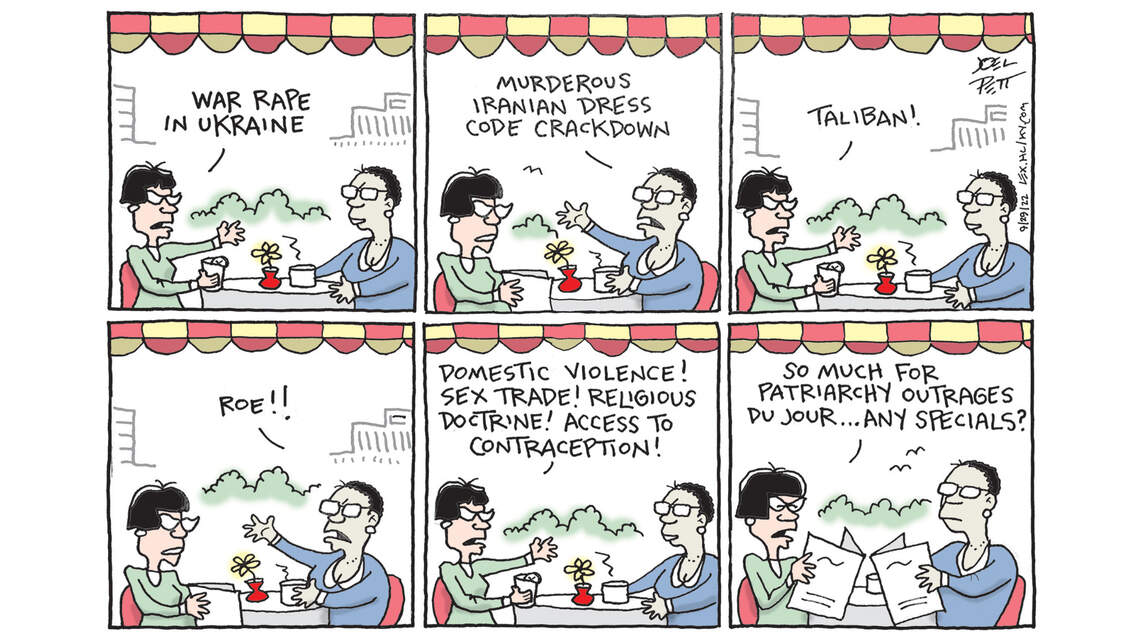 Joel Pett: The patriarchy still rules