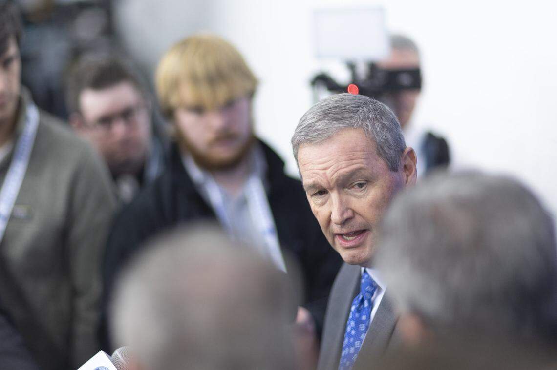 Mitch Barnhart has served as UK’s athletic director since 2002.