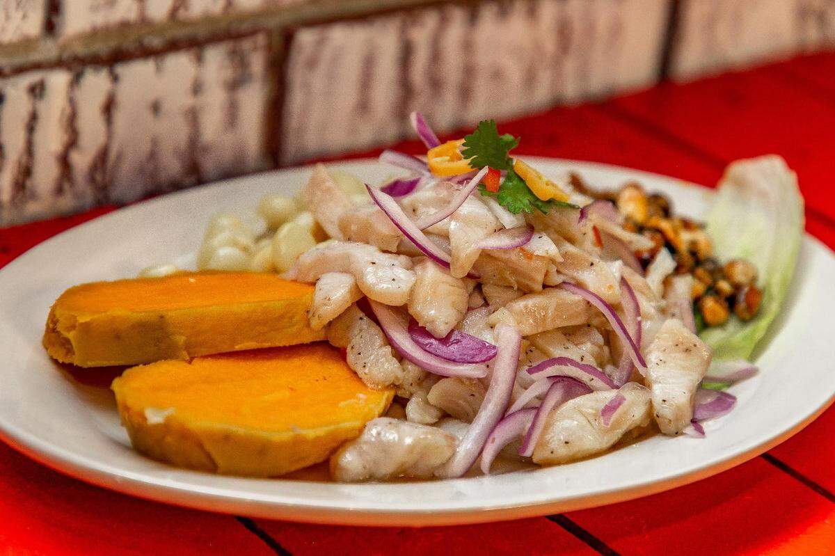 Ceviche is a signature dish of Peruvian cuisine and Maty’s will have several versions on the menu, including ceviche de pescado.