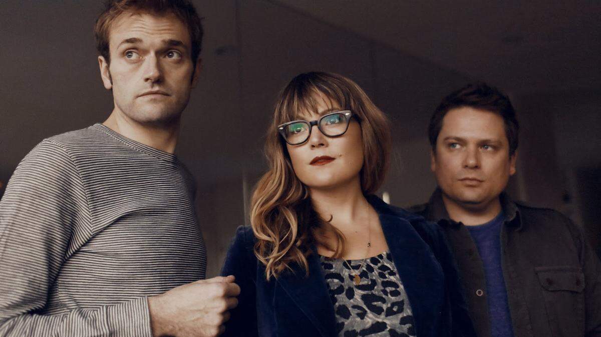 Nickel Creek's Chris Thile, left, Sara  Watkins and Sean Watkins have reunited after a seven-year hiatus for the band.   