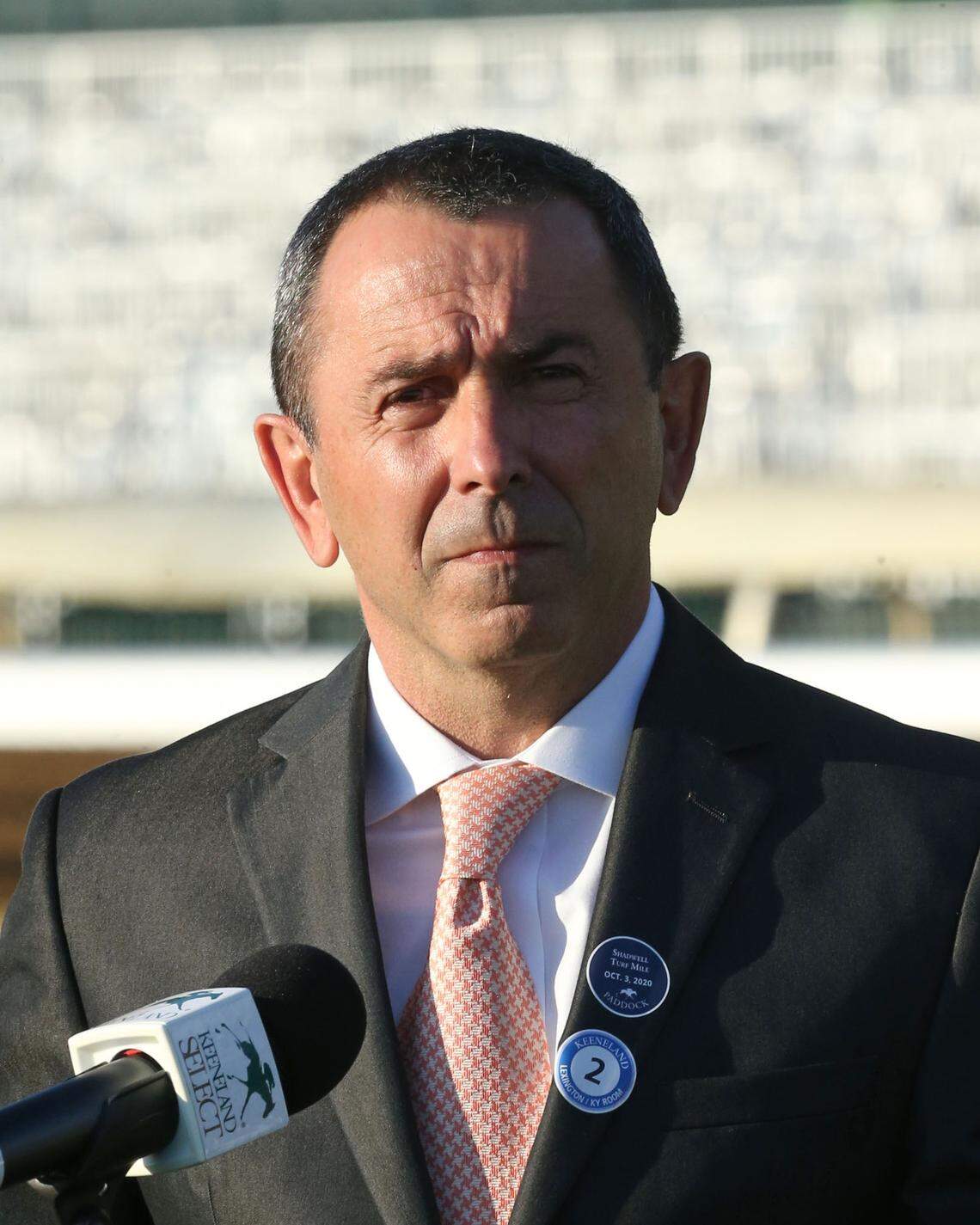 Paulo Lobo said he was “incredibly excited” to win the Shadwell Turf Mile during Keeneland’s Fall Meet. The Brazilian-born trainer said, “I feel like Keeneland is the heart of horse racing in this country so it was very, very special to me.”