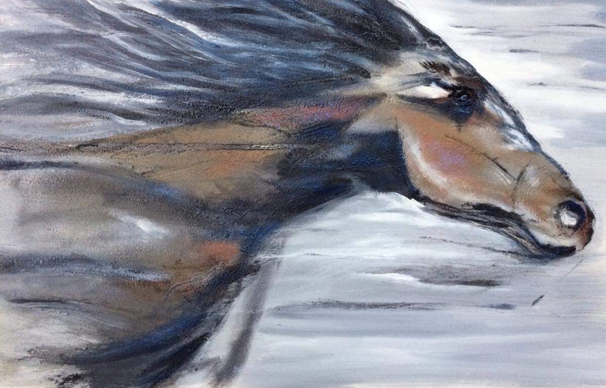 "Alpha" by Darrell Ishmael is displayed at the Holiday Inn Hamburg in Lexington.