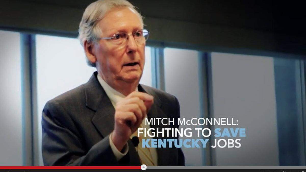 The Kentucky Opportunity Coalition spends on T.V. advertising that supports incumbent Republican Mitch McConnell in his Senate race against Democrat  Alison Lundergan Grimes