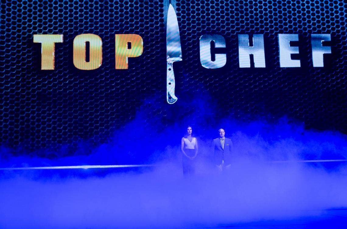 For the “Top Chef” Kentucky finale, with host Padma Lakshmi and head judge Tom Colicchio explain how one of the three chefs will be cut.