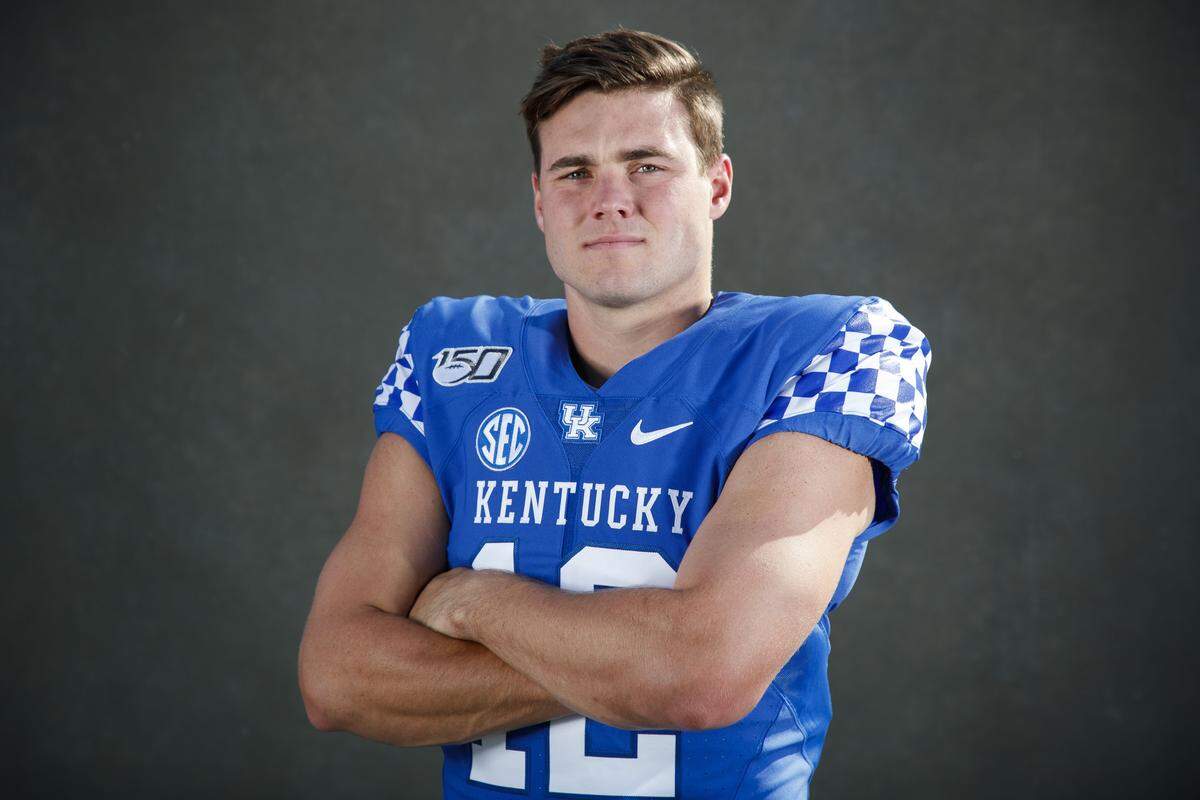 Kentucky quarterback Sawyer Smith used the graduate-transfer rule to transfer to UK after earning MVP honors in the Dollar General Bowl last season for Troy.