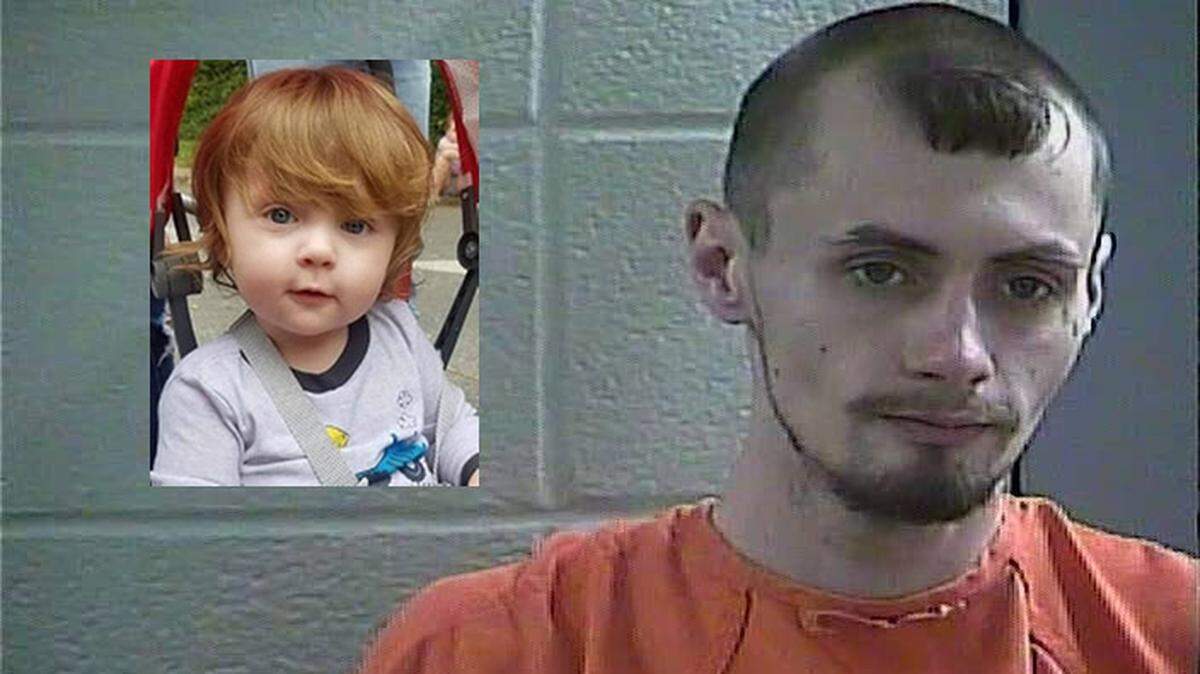 Joseph Brock, 1, died in a fire Saturday. The boy’s father, Vaughn A. Brock, of London, was seen leaving the area on foot shortly after the house was engulfed in flames, police said. He was charged Wednesday with murder and arson.