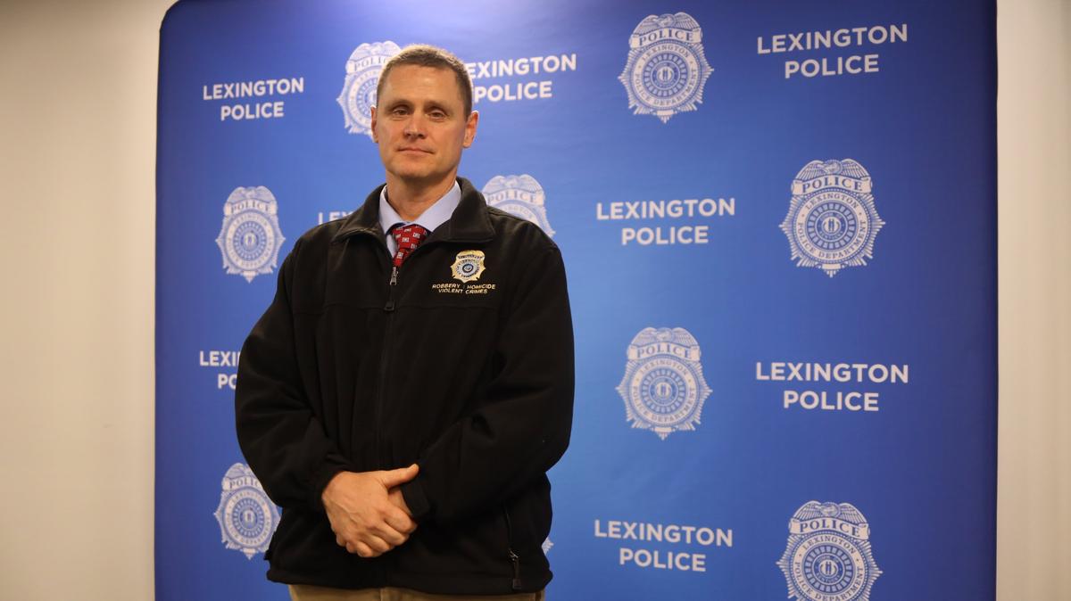 Lexington Police Lt. Paul Boyles. May 19, 2021.