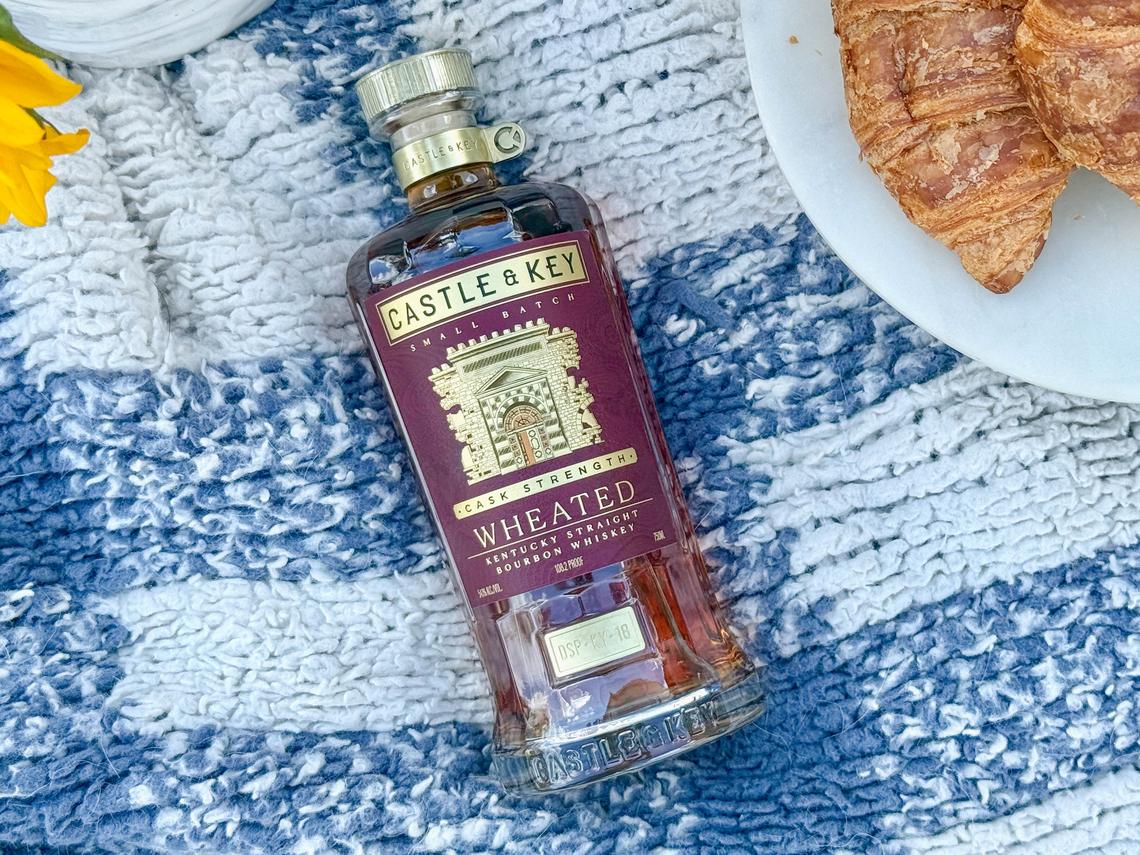 Castle & Key Wheated Bourbon Cask Strength, the distillery’s newest wheat bourbon, is seven years old.