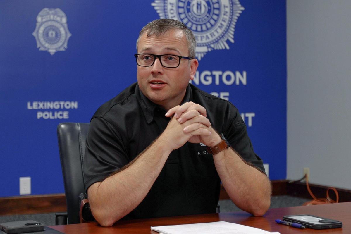 Lt. Randall Combs of the Lexington Police Department oversees the Police Officer Support Team, a peer group that offers help to officers deal with stress and trauma that can arise with firing at someone. 