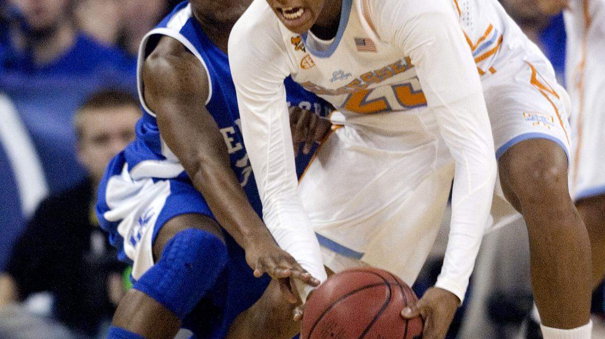 SEC Kentucky Tennessee Basketball