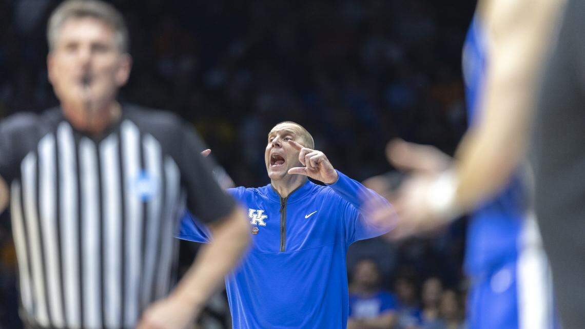 UK basketball coach Mark Pope reflects on his first season in charge after Sweet 16 loss