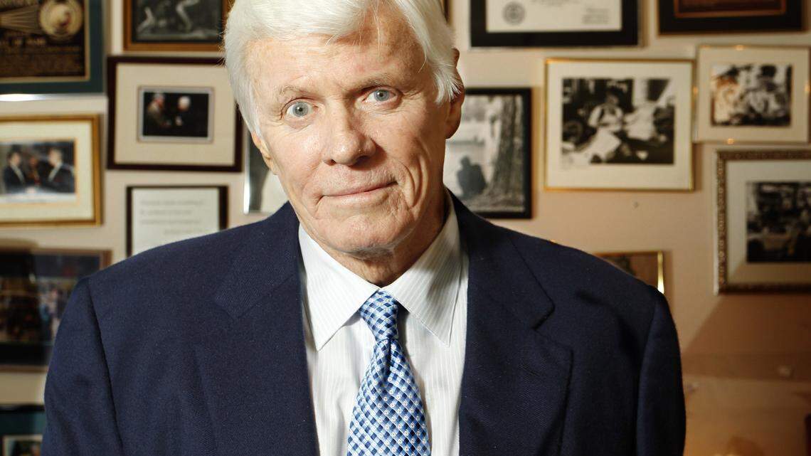 Former Kentucky governor, John Y. Brown Jr. at his home in Lexington, Ky., on Wednesday Feb. 23, 2011.  Photo by Pablo Alcala | Staff 