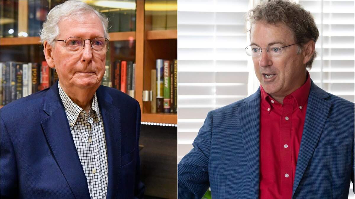Kentucky Senators Mitch McConnell and Rand Paul are on opposite sides of a fight over language to ban certain CBD and hemp products.