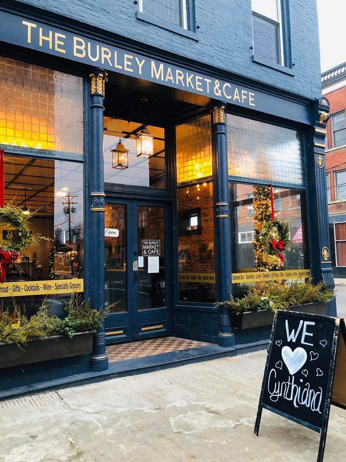 The Burley Market & Cafe in Cynthiana last May. It specialized in coffee, cinnamon rolls, sandwiches, soups, farmers’ market quiches and more.