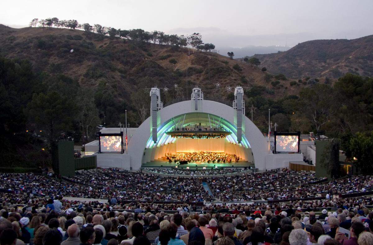 The Hollywood Bowl is a must-see when in Los Angeles.