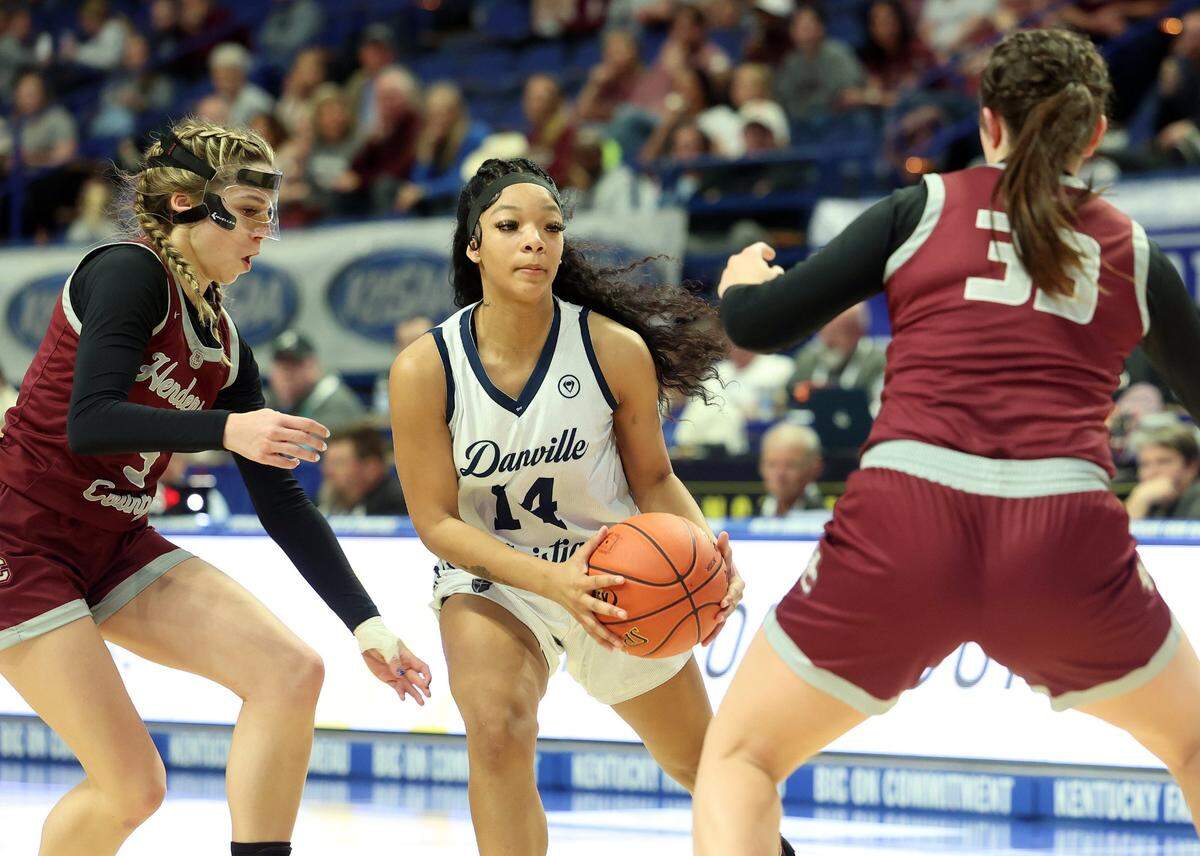 Alaya Quisenberry (14) contributed 10 points and seven assists in Danville Christian’s win.