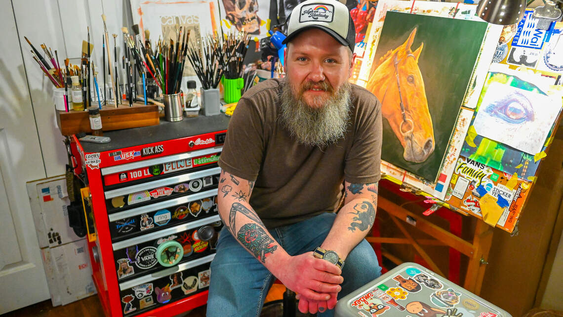 Artist’s road to recovery leads to Kentucky Crafted Market. See him plus 150 others.