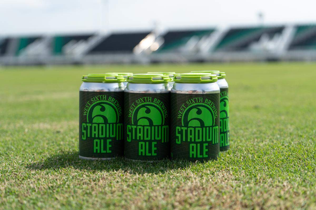 Stadium Ale, a new beer from West Sixth Brewing, will be available to buy at Lexington Sporting Club new stadium, West Sixth taprooms, retail locations and select bars and restaurants throughout Lexington starting Aug. 23.