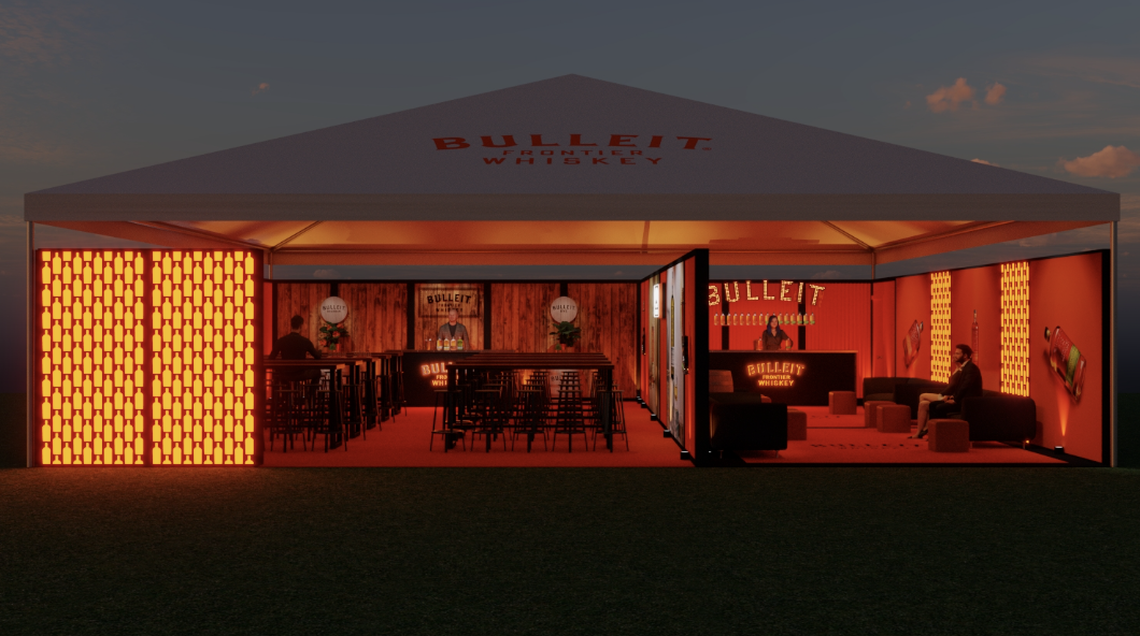 Bulleit will have a tasting room at Bourbon & Beyond in Louisville, as well as cocktails in other bars.