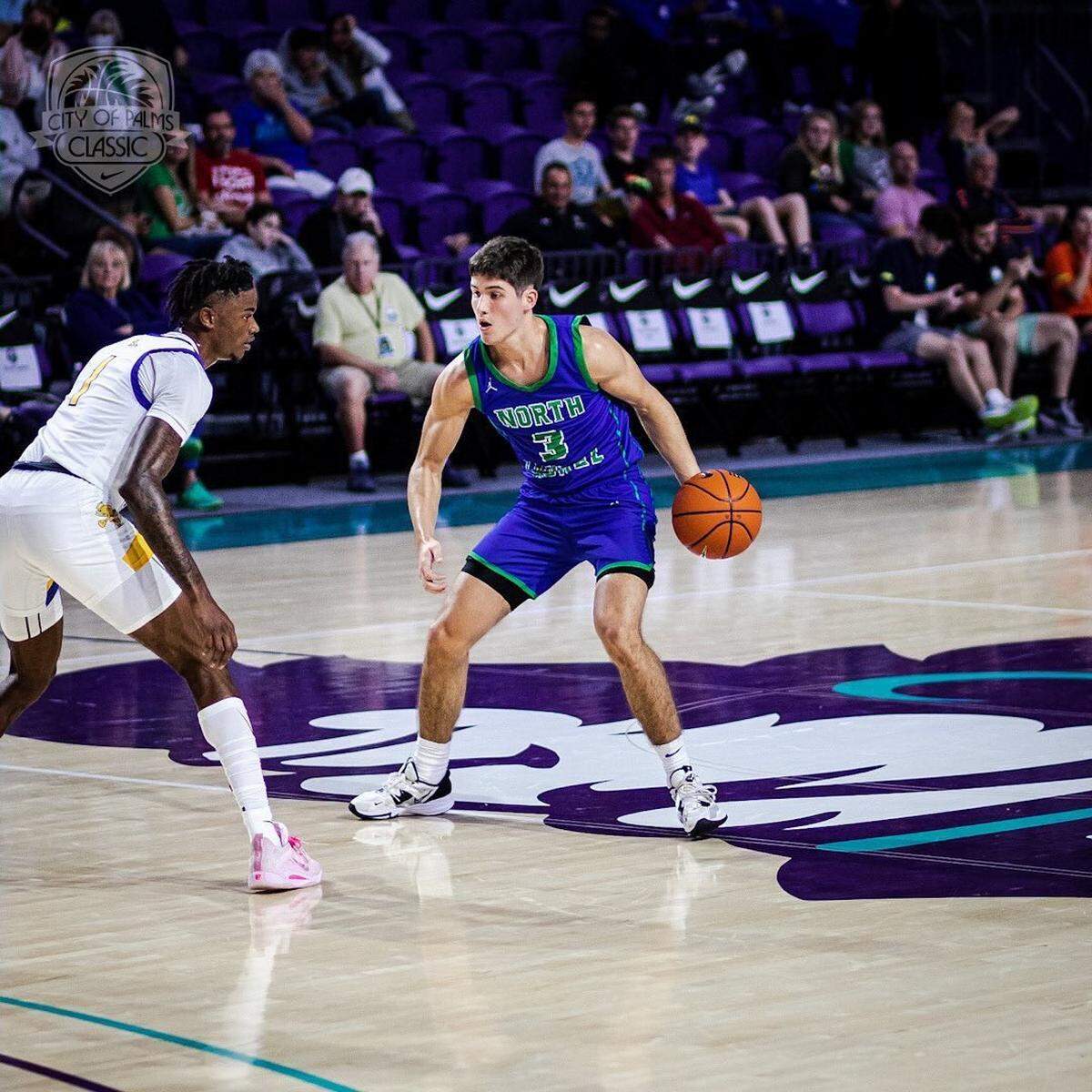 North Laurel High School standout and University of Kentucky signee Reed Sheppard was one of the standout players at last week’s City of Palms Classic in Fort Myers, Fla.
