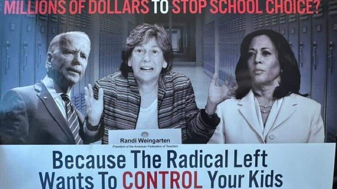 A political mailer supporting Amendment 2 and paid for by Conservatives for the Commonwealth political action committee.