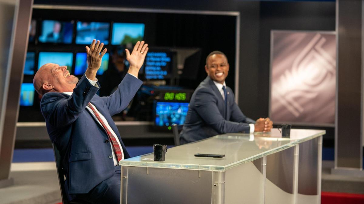 Eric Deters, Daniel Cameron, at the Governor (Republican) debate at KET on Monday May 1, 2023 in Lexington, Ky.