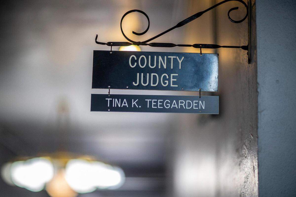 Bracken County Judge Executive Tina Teegarden’s office is located in Brooksville, Ky.