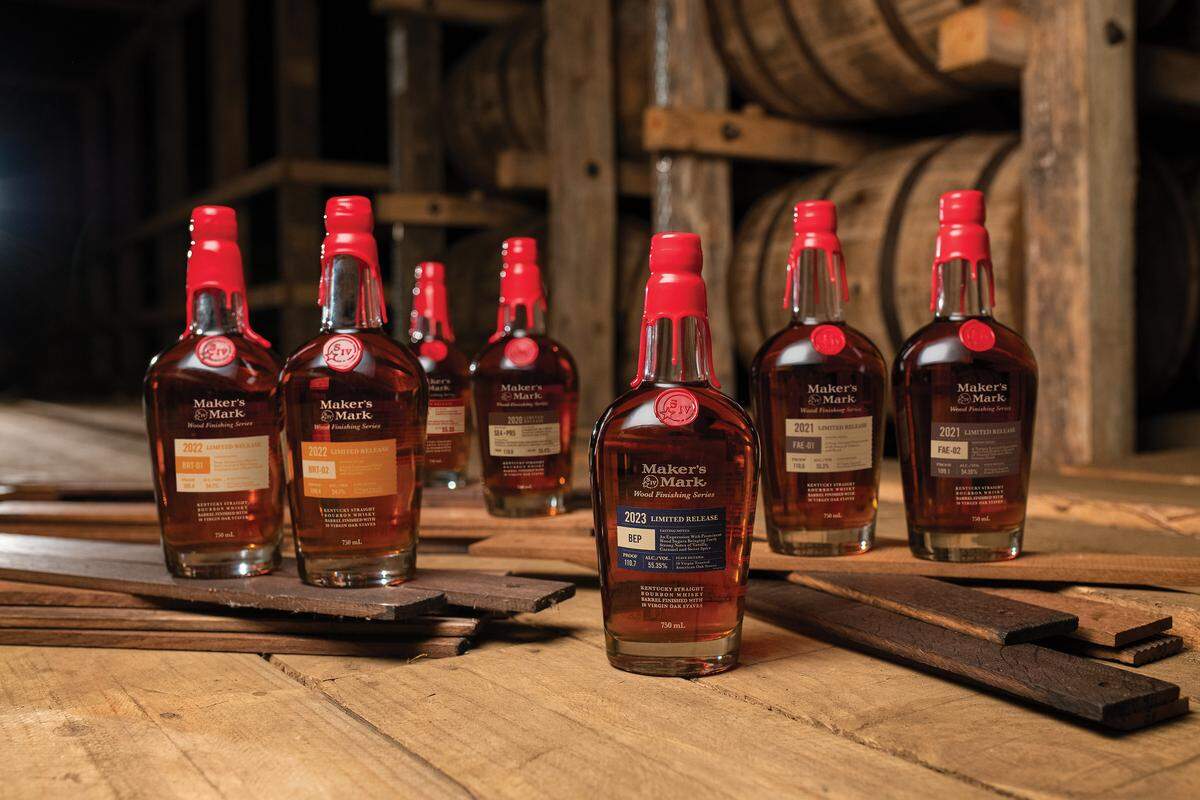 BEP is the latest in the Maker’s Mark Wood Finishing Series. It stands for barrel entry proof and highlights the 110 proof liquid that goes into the barrels.