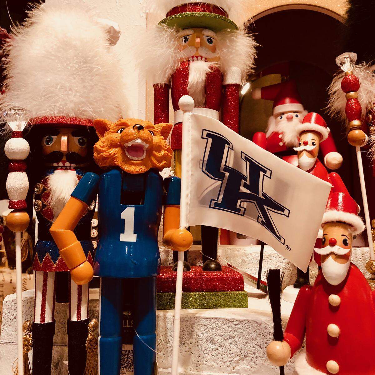 An assortment of nutcrackers is among the offerings at the Corman Marketplace Christmas in July event starting Monday.