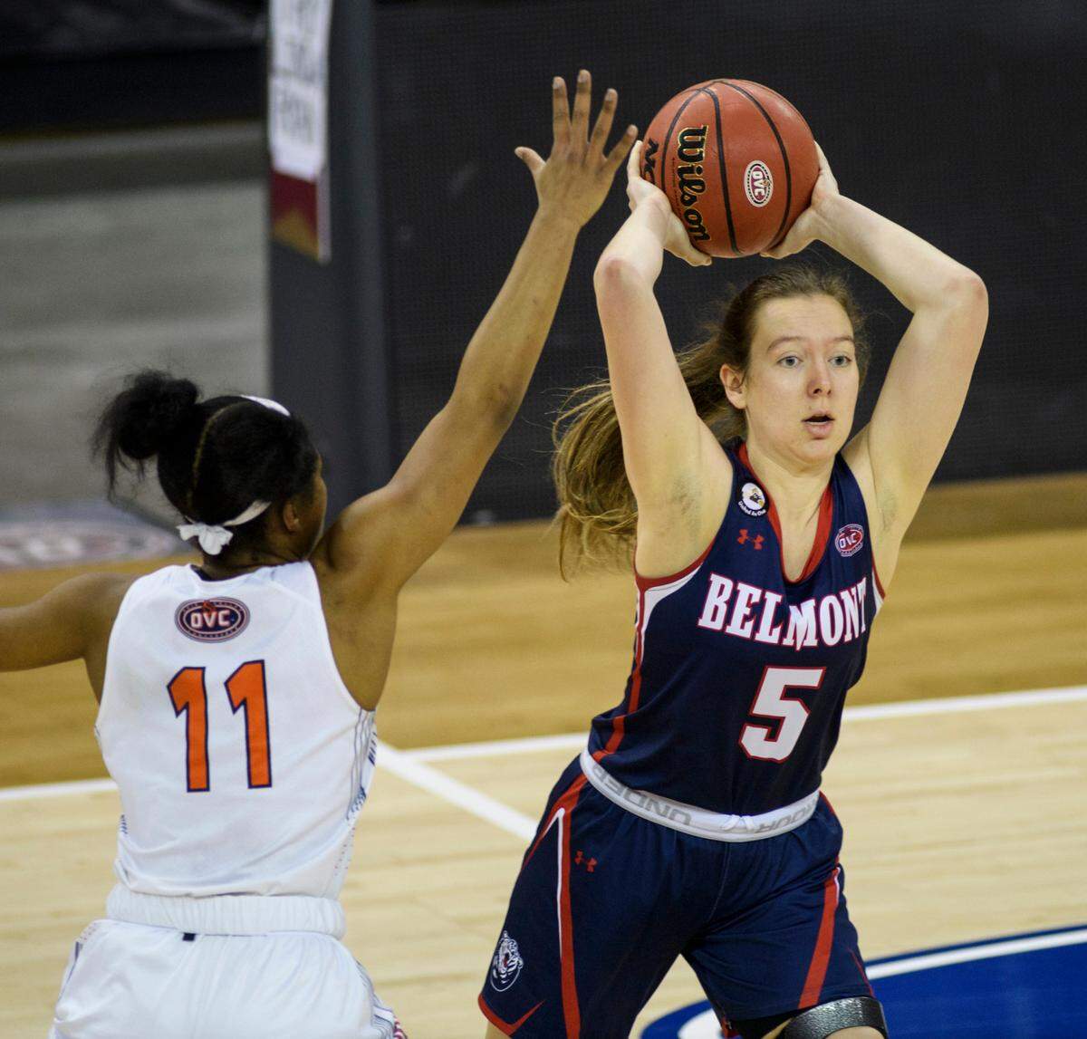 Whitney Hay, who starred in high school at Elizabethtown, shoots 45.1 percent from three-point range for Belmont.